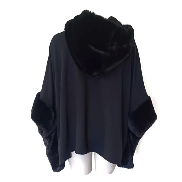 Jessica McClintock Vintage Evening Cape Goth Formal Cosplay Glam - Picture 4 of 8